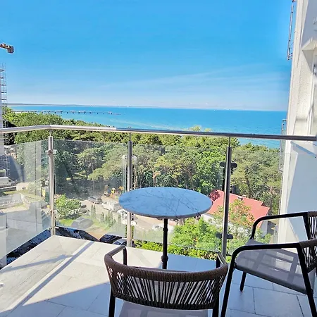 Holidayhomepl 9 Fala Przy Plazy Z Widokiem Na Morze I Osobna Sypialnia * Miedzyzdroje